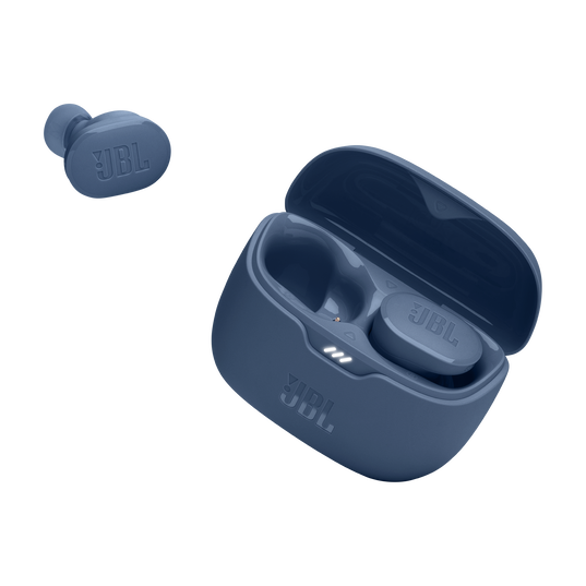 JBL Tune Buds - Blue - True wireless Noise Cancelling earbuds - Detailshot 5